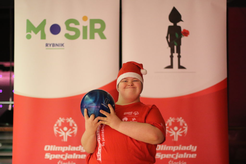 Mikołajkowy Turniej Bowlingowy Olimpiad Specjalnych Rybnik 2021