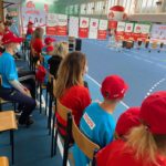 Młodzi SPortowcy podczas Ceremoni Otwracia Ogólnopolskiego Dnia Młodych Sportowców OS Warszawa 2021,