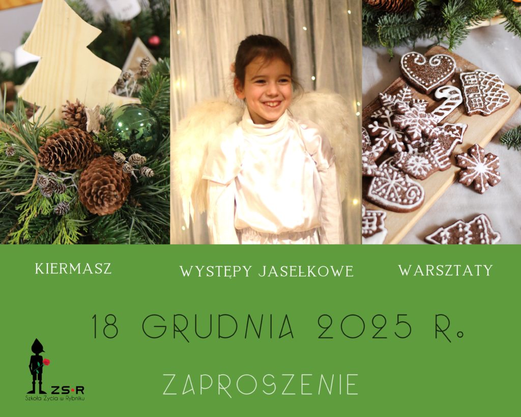 Zaproszenie na występy bożonarodzeniowe oraz kiermasz i spotkanie świąteczne Zaproszenie na występy bożonarodzeniowe oraz kiermasz i spotkanie świąteczne