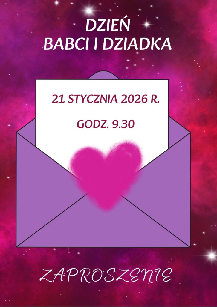 Zaproszenie na uroczystość z okazji Dnia Babci i Dnia Dziadka 2026